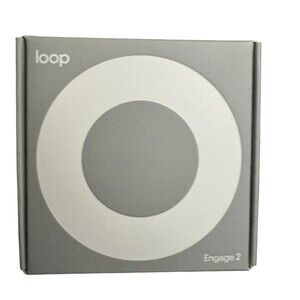 Loop Engage 2 Plus Earplugs Hearing Protection With Mute SNR 8|18 Decibels Clear